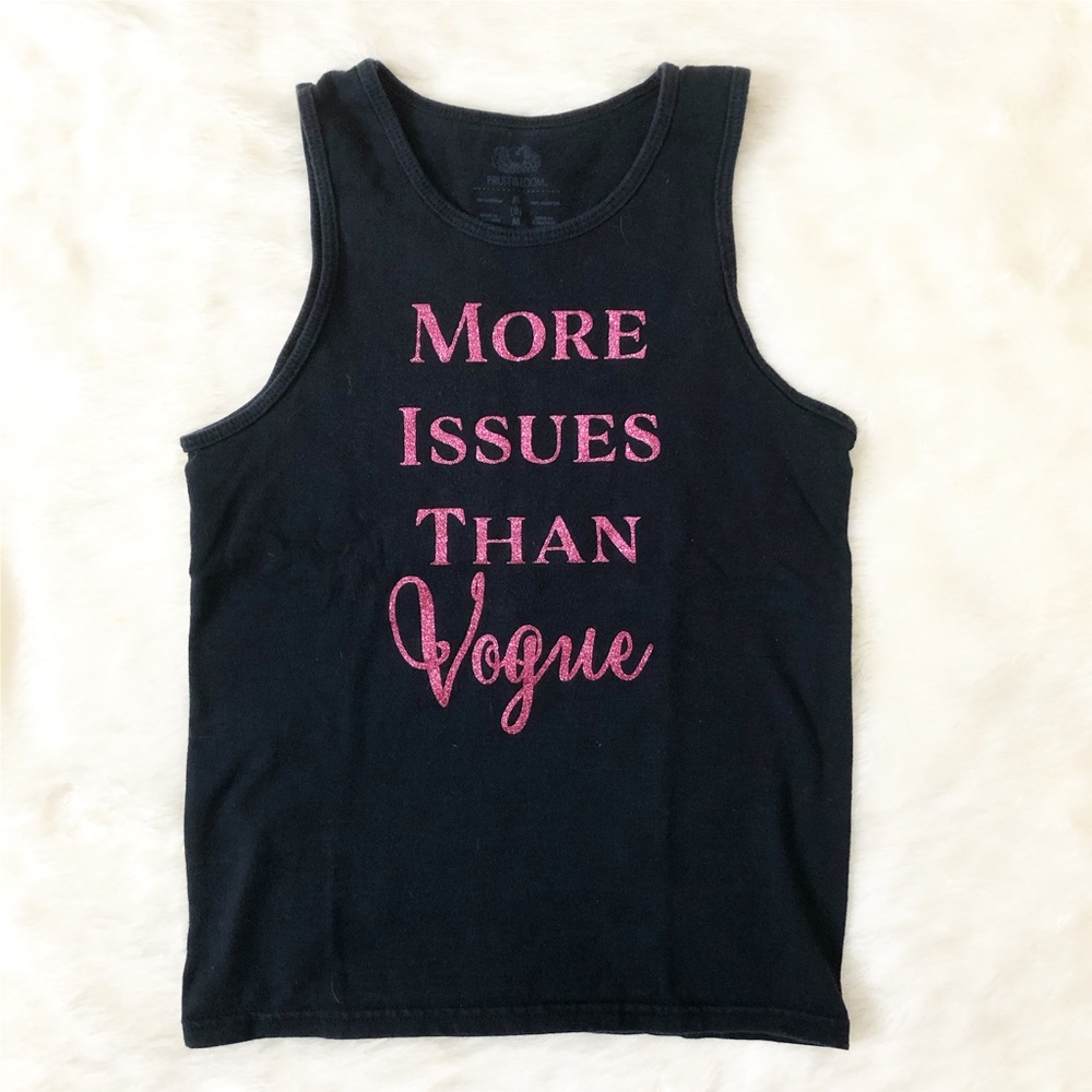 Girls’ Custom Made Tank Fruit of the Loom SZ M (8)